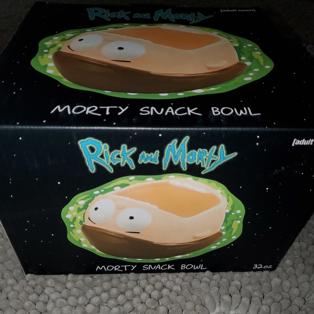 Rick And Morty Ceramic Snack Bowl